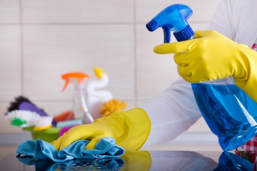 Local Streatham property receiving scheduled domestic cleaning