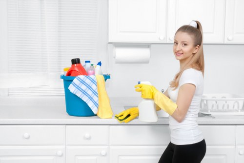 Commercial deep cleaning service for a Streatham business