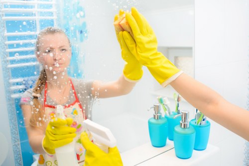 Deep cleaning preparation for a commercial property in Streatham