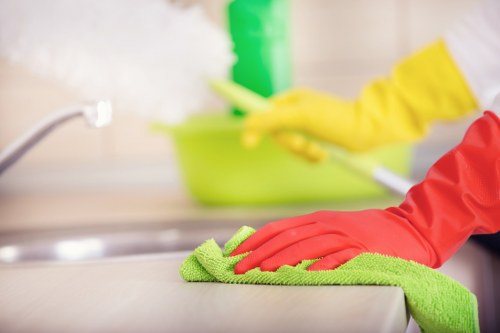 Professional cleaning of a Streatham property after renovation work